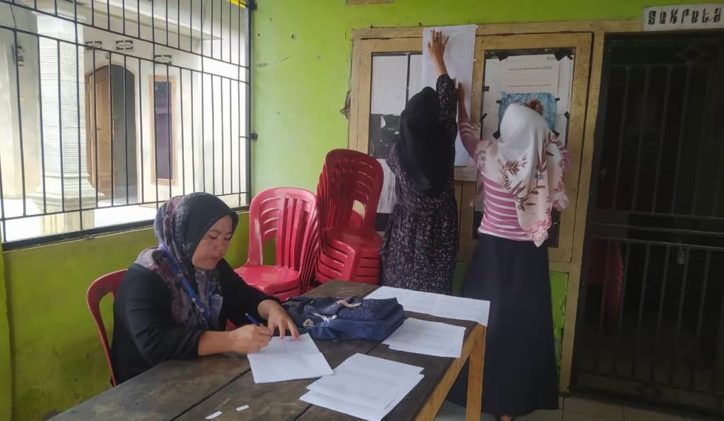Proses Coklit dan Pemutakhiran Data Pemilih di Desa Talang Indah Berjalan Sukses