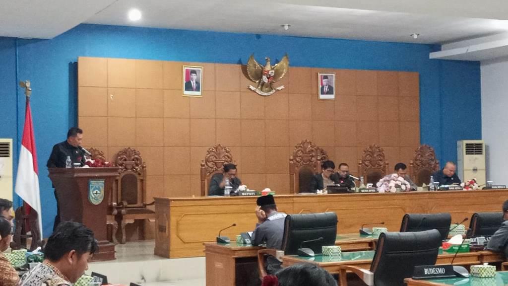 DPRD Bengkulu Utara Gelar Rapat Agenda Penyampaian Nota Pengantar Bupati