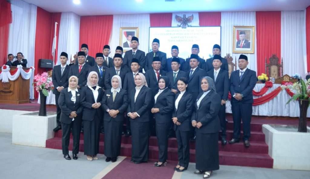 25 Anggota DPRD Lebong Periode 2024-2029 Resmi Dilantik