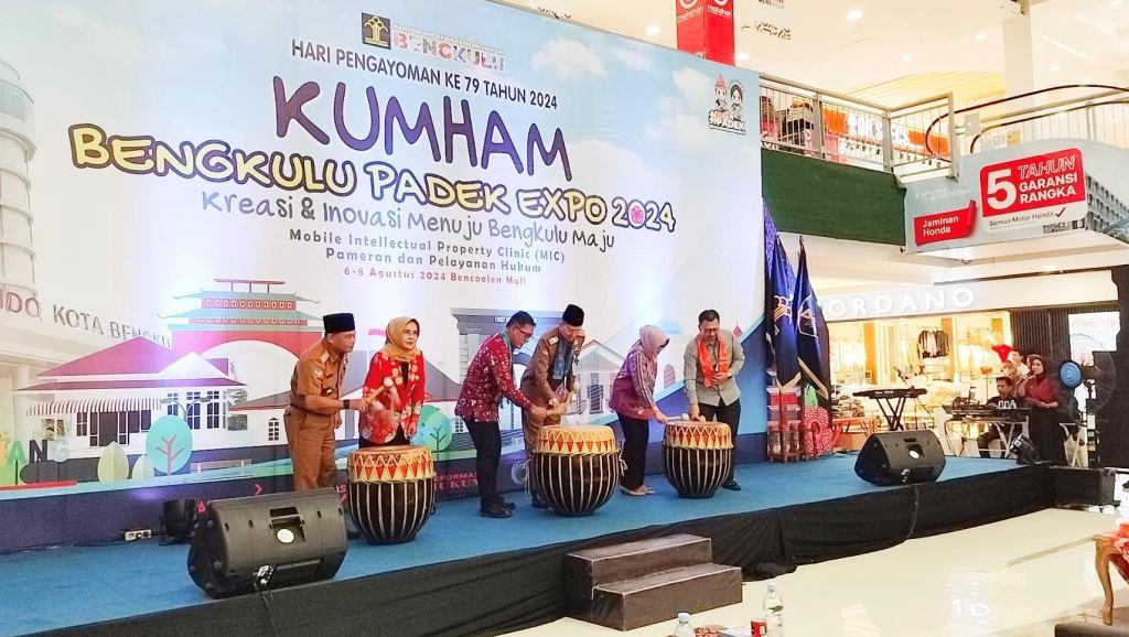 Kumham Bengkulu Padek Expo 2024 Hadirkan Pameran dan Layanan Hukum