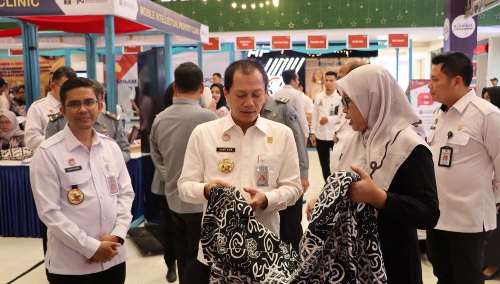 Kakanwil Kemenkumham Bengkulu Pantau Kumham Padek Expo 2024