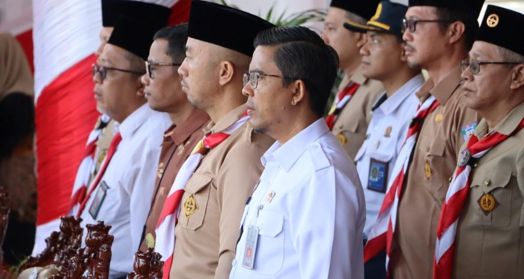 Kanwil Kemenkumham Bengkulu Hadiri Upacara Peringatan HUT Pramuka ke-63