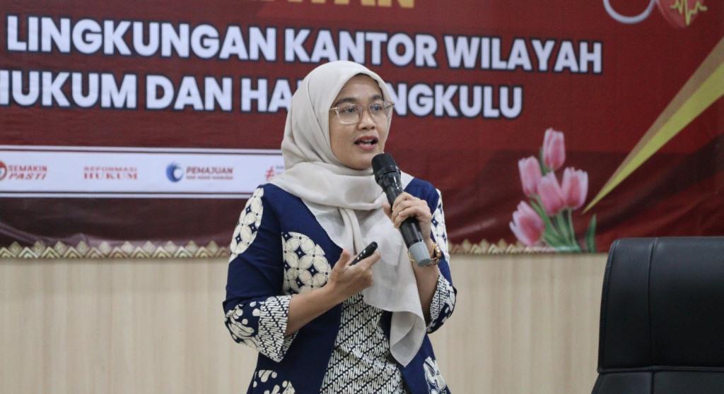 Diskusi Kesehatan Hari Pengayoman ke-79 Kemenkumham Bengkulu