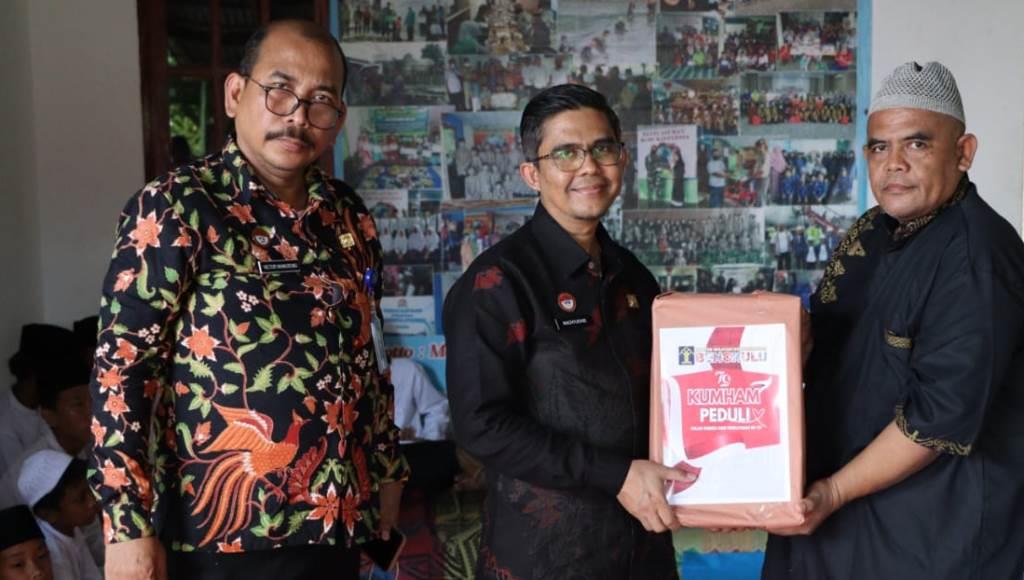 Kanwil Kemenkumham Bengkulu Gelar Bakti Sosial Rangkaian Kegiatan Hari Pengayoman ke-79