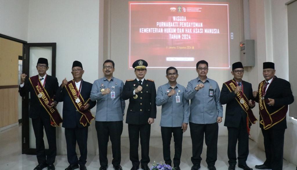Kemenkumham Bengkulu Gelar Wisuda Purnabakti Pengayoman Tahun 2024