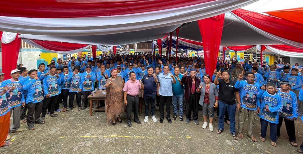 Persiapan Matang Hadapi Pilkada, Paslon Teguh Akui 5000 Anggota Tim Pemenangan Sudah Terbentuk