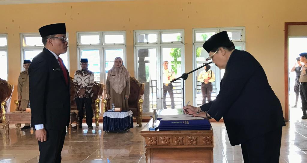 Plt Sekda Lebong Resmi Dilantik