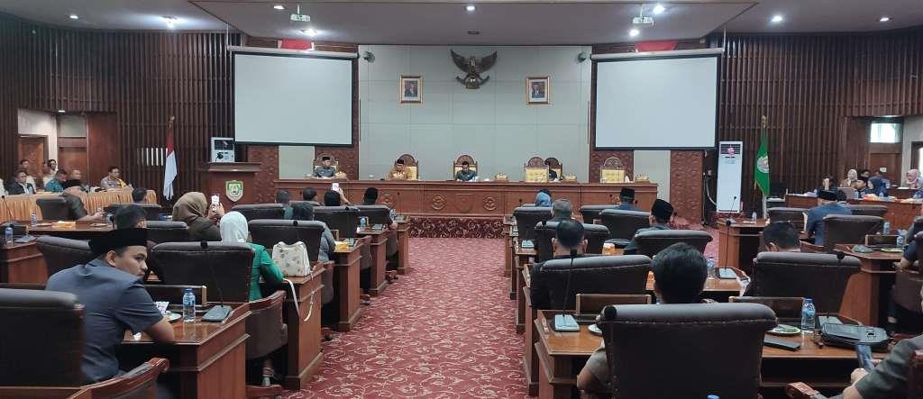 Unsur Pimpinan DPRD Provinsi Bengkulu Periode 2024-2029 Resmi Ditetapkan