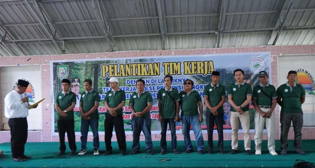 Yayasan PPHTB Lantik Tim Kerja Selamatkan Pesisir dan Hutan Tropis Bengkulu