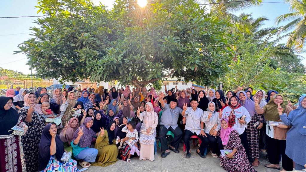 Ini Alasan Tokoh Masyarakat Pulai Payung Minta Warga Jangan Ragu Pilih Huda-Rahmadi