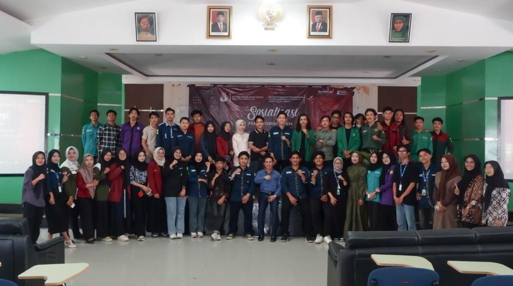 Sasar Pemilih Pemula, BEM UMB dan KPU Provinsi Bengkulu Gelar Sosialisasi Pilgub