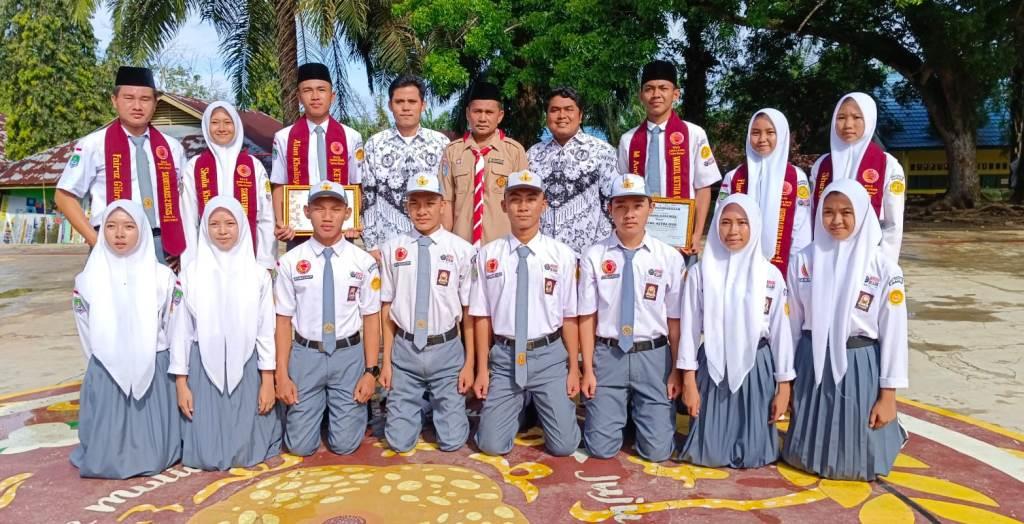 Pelantikan OSIS SMAN 2 Kaur Periode 2024-2025, Ini Pesan Kepsek