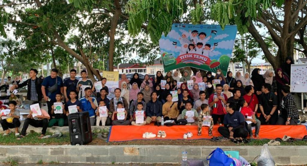 Titik Temu dari Komunitas Bengkulu Serukan Kemerdekaan Palestina