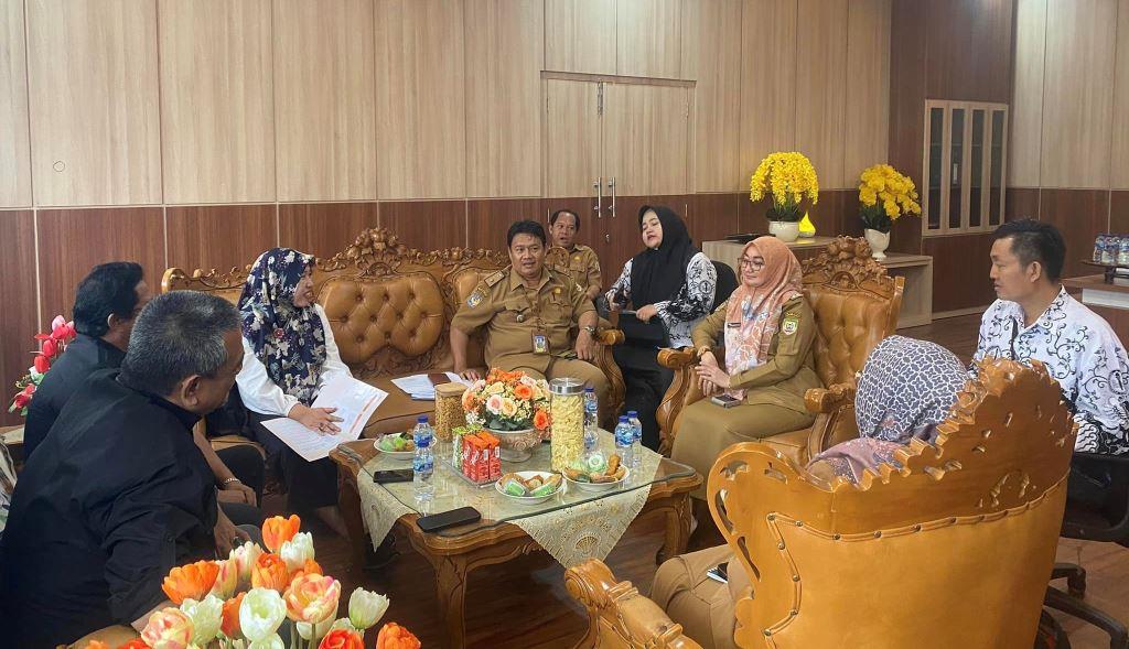 Dikbud Terima Kunjungan PMPK Bahas Program Pendampingan Daerah Champion