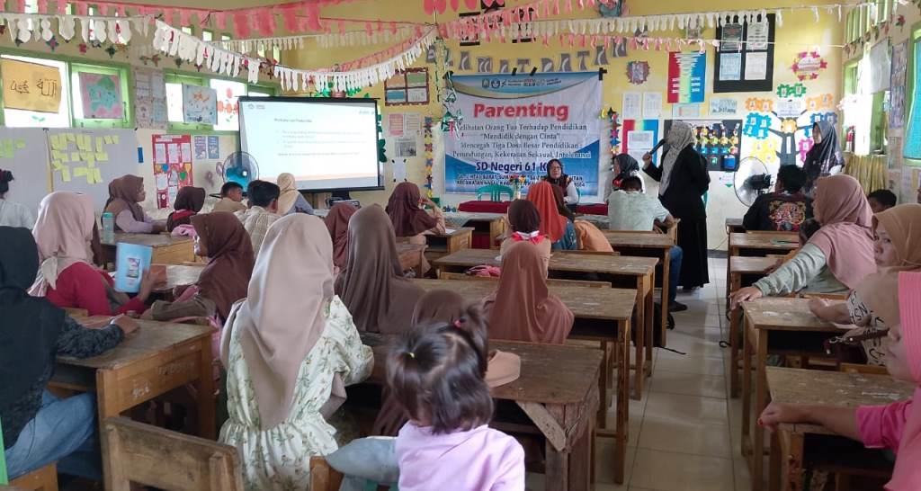 Libatkan Peran Orang Tua, SDN 61 Kaur Gelar Sosialisasi Program Parenting