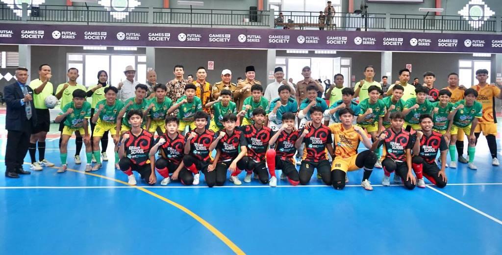 Kadisdikbud Provinsi Bengkulu Hadiri Pembukaan Futsal Series SMA/SMK se-Bengkulu 2024