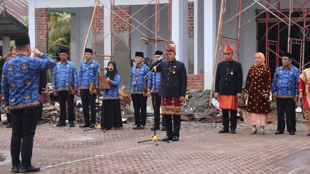 Disdikbud Gelar Upacara Peringati HUT ke-56 Provinsi Bengkulu
