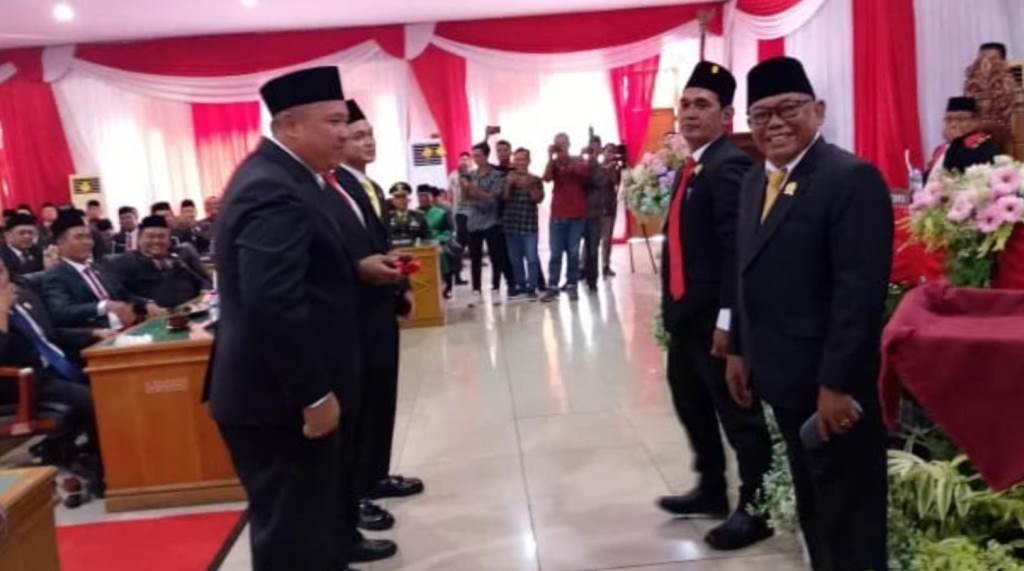 Ketua DPRD Bengkulu Utara Pimpin Paripurna Pembentukan AKD