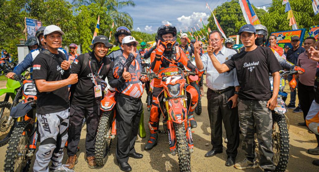 Trail Adventure Bengkulu Utara Nyatakan Dukung Arie-Sumarno di Pilkada 2024