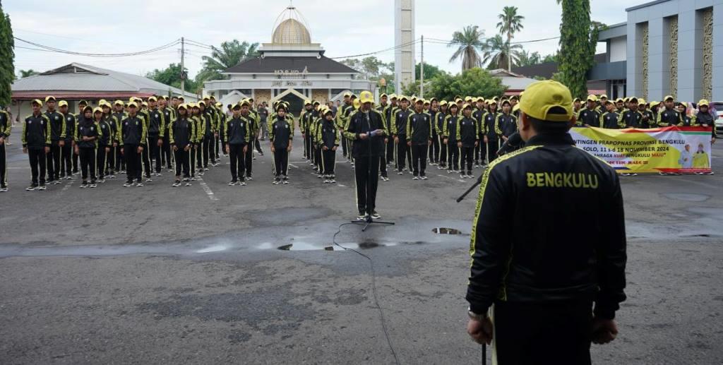 Saidirman Apresiasi 106 Pelajar yang akan Berlaga di Pra POPNAS Solo