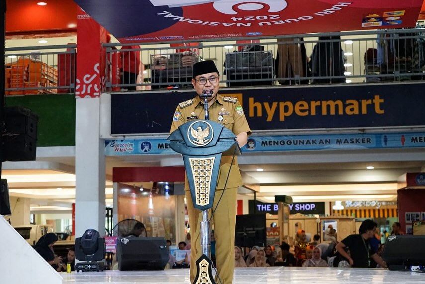 Asisten I Setda Provinsi Bengkulu Buka Gebyar Jambore Guru dan Tenaga Pendidikan Hebat