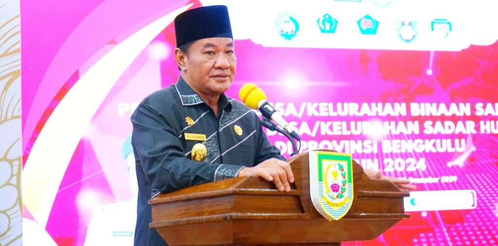 Pemprov Bengkulu dan Kanwil Kemenkumham Kukuhkan 43 Desa Sadar Hukum
