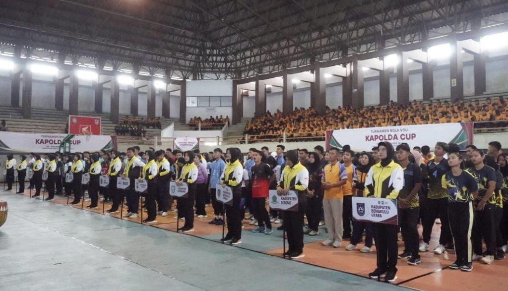 Plt Gubernur Rosjonsyah Buka Kejurda Bola Voli Indoor Kapolda Cup 2024