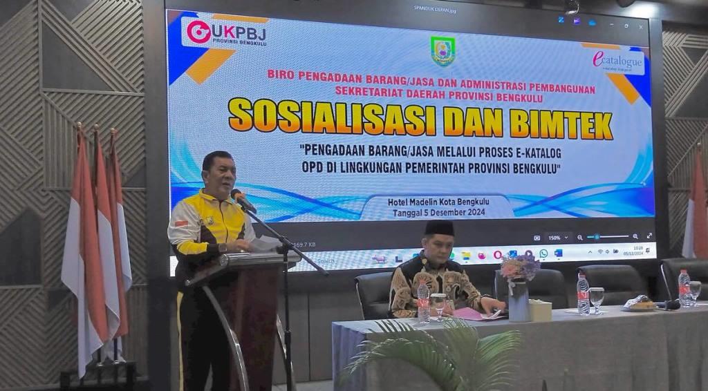 Sosialisasi dan Bimtek Pengadaan Barang dan Jasa Melalui e-Katalog