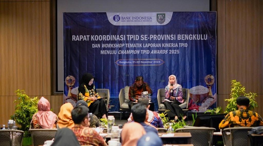 Rakor dan Workshop Tematik TPID Provinsi Bengkulu
