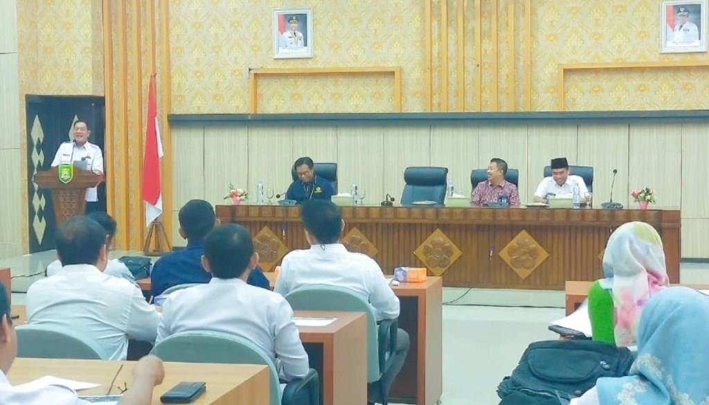 Pemprov Bengkulu Gelar Rapat Finalisasi Draf Peta Jalan TPID 2025-2027
