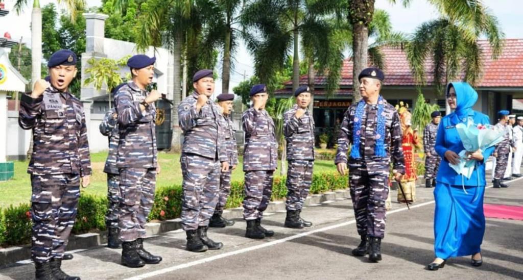 Plt Gubernur Rosjonsyah Sambut Kunjungan Kerja Komandan Lantamal II Padang di Bengkulu