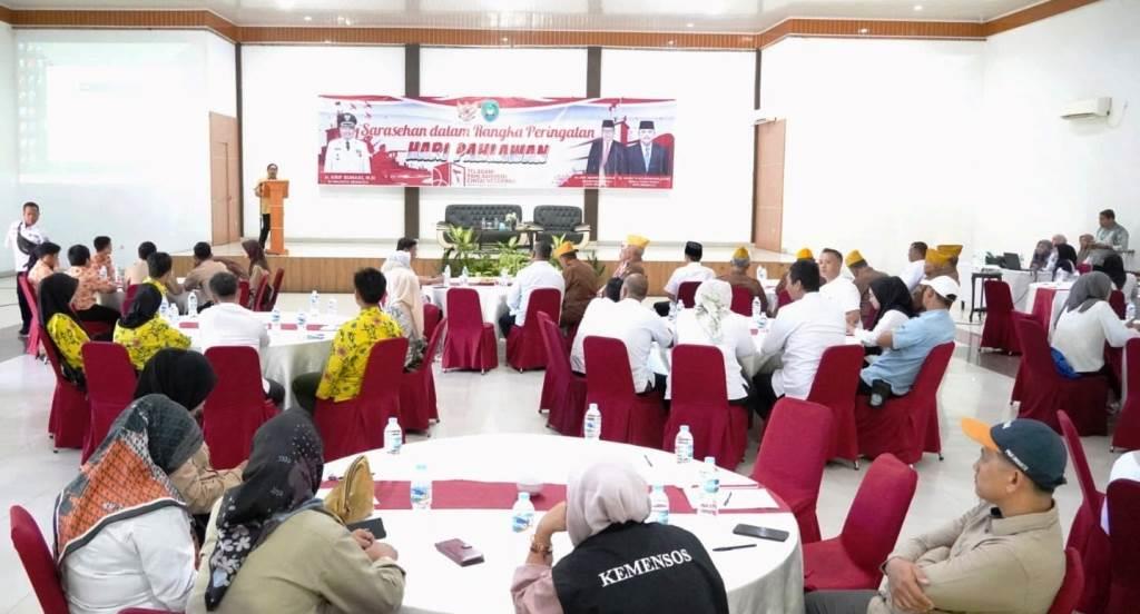 Hari Pahlawan ke-65, BPKAD Kota Bengkulu Ikuti Sarasehan