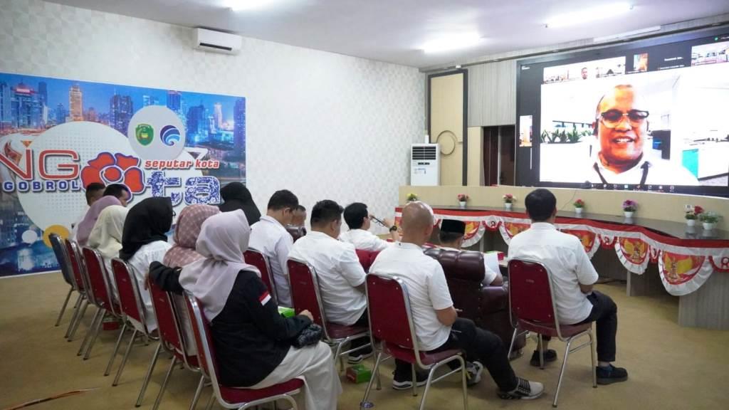 BPKAD Kota Bengkulu Ikuti Rakor Evaluasi Capaian MCP Tahun 2024
