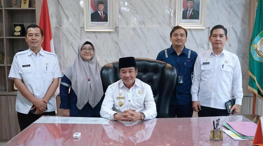 Plt Gubernur Bengkulu Terima Audiensi PT Hutama Karya