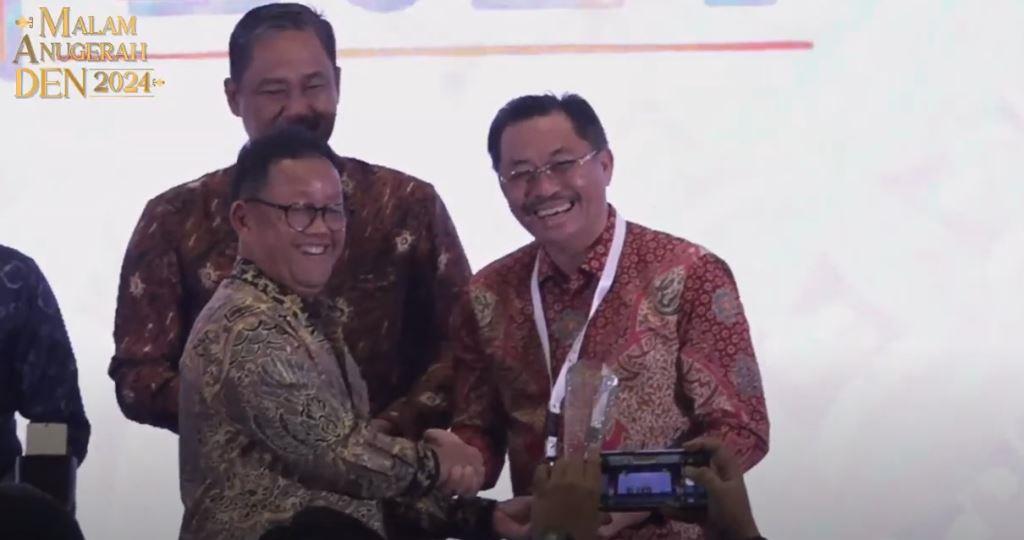 Pemprov Bengkulu Sabet Juara Pertama Anugerah DEN 2024