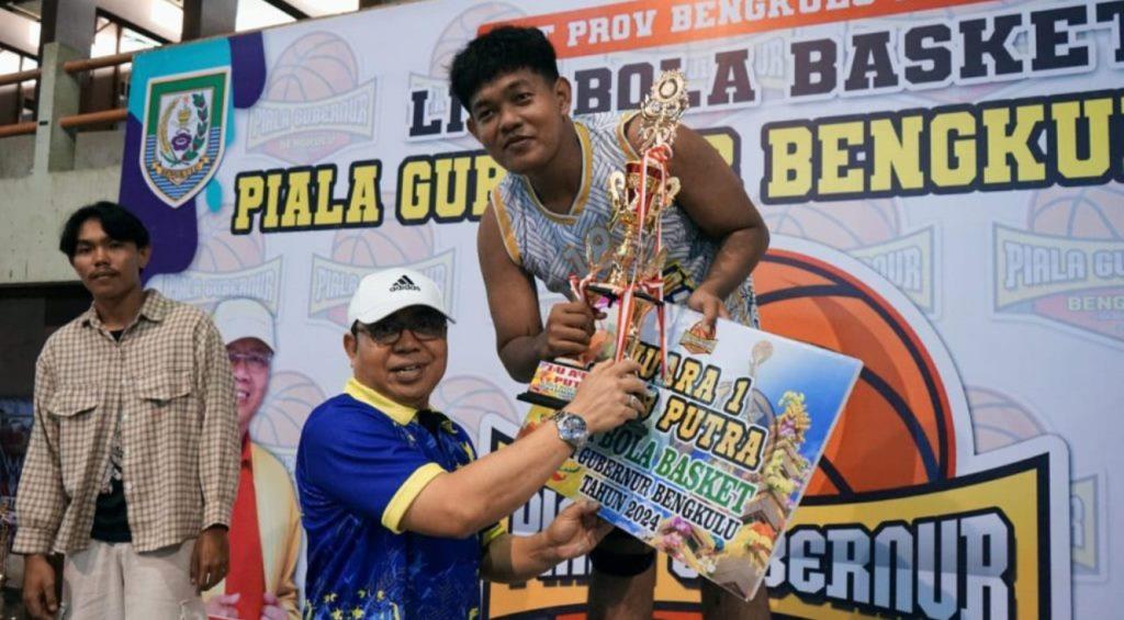 Tim Basket MZ Arena Rebut Piala Gubernur Bengkulu 2024