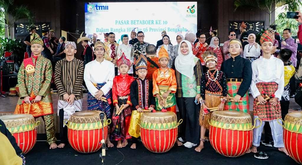 Dikbud Bengkulu Apresiasi Pasar Betaboer di TMII: Ajang Perkuat Identitas dan Promosi Daerah