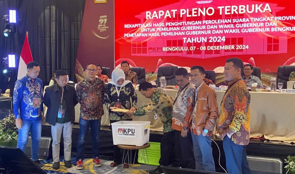 Ini Hasil Akhir Pilgub Bengkulu 2024, Rohidin Masih Unggul di Bengkulu Selatan