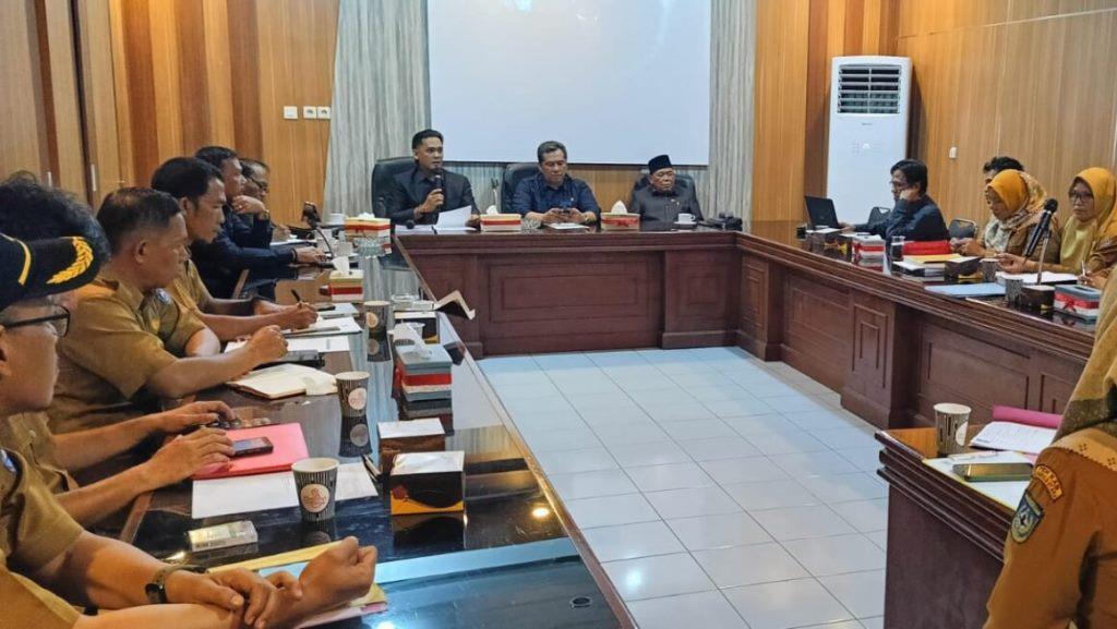 Komisi I Minta Unsur Pimpinan Segera Rekomendasikan Hasil Temuan di Dinas Kesehatan