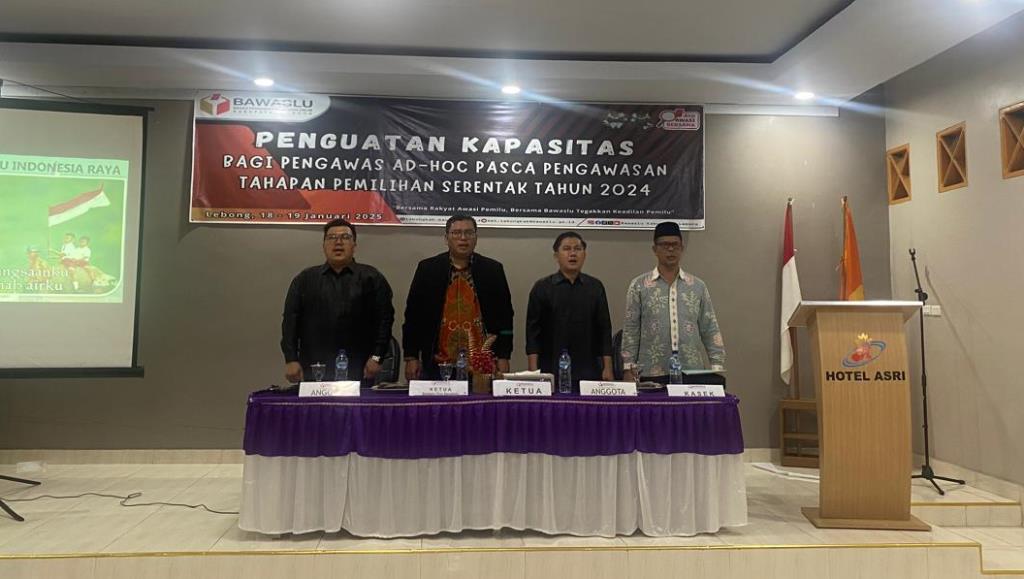 Usai Pilkada Serentak, Bawaslu Lebong Gelar Penguatan Kapasitas Pengawas Ad Hoc