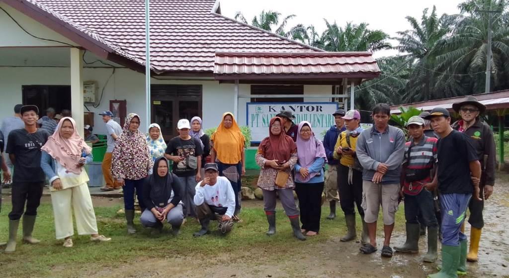 Tak Gubris Surat BPN, Forum Petani Bersatu Datangi Kantor PT SIL