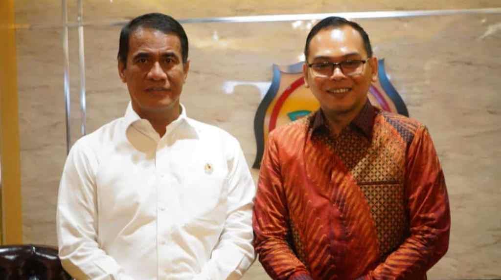 Teddy Rahman Temui Menteri Pertanian Matangkan Misi Swasembada Pangan di Seluma