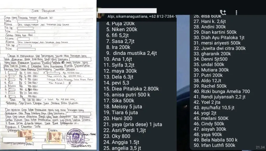 Puluhan Warga Ngaku Tertipu Investasi Bodong, Pelaku Warga Seluma