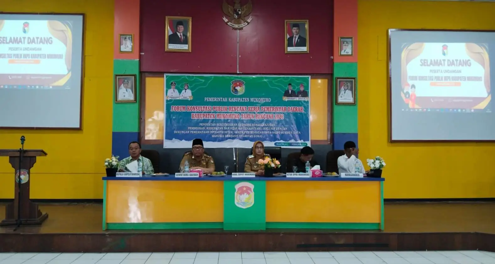 Bappeda Mukomuko Gelar Forum Konsultasi Publik RKPD 2026