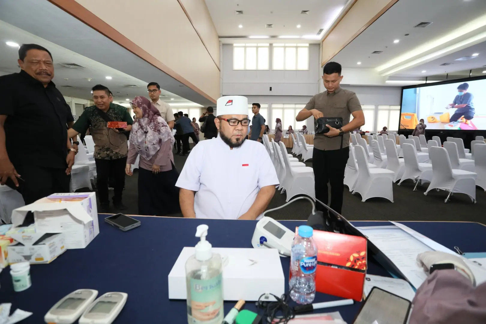 Gubernur dan Wakil Gubernur Bengkulu Terpilih Jalani Test Kesehatan