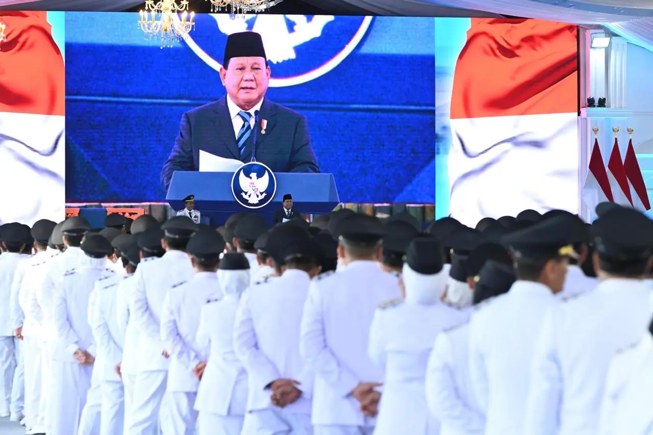 Gubernur dan Wakil Gubernur Bengkulu Terpilih Resmi Dilantik Presiden Prabowo