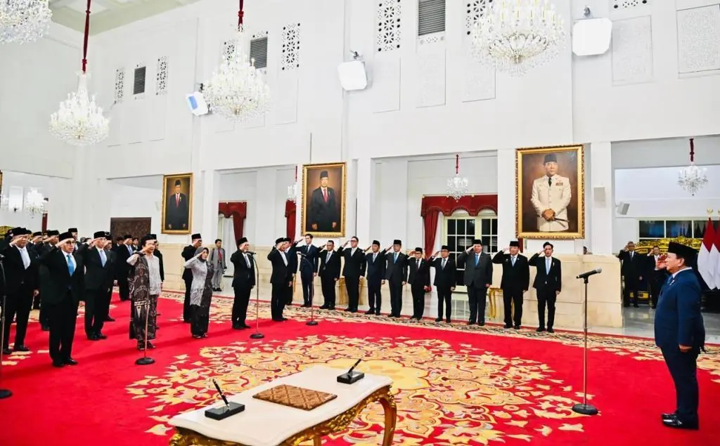 Presiden Prabowo Resmi Lantik 31 Duta Besar