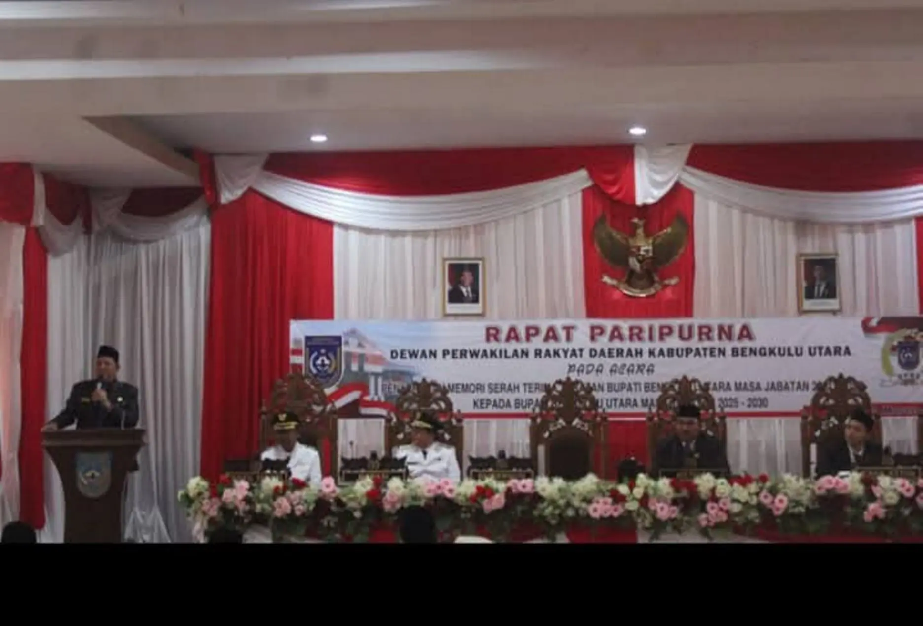 DPRD Bengkulu Utara Gelar Rapat Paripurna Sertijab Bupati dan Wakil Bupati