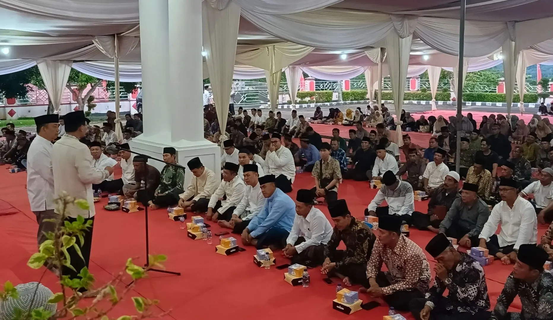 Ramah tamah dan buka bersama di rumah dinas Bupati Seluma, Senin, 3 Maret 2025, Foto: Dok