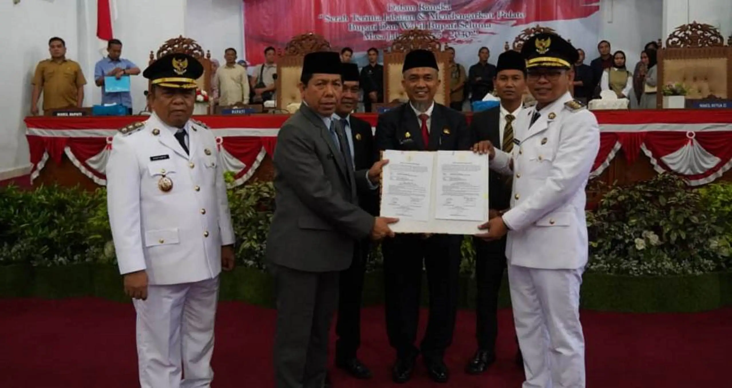 Rapat Paripurna Sertijab Bupati dan Wakil Bupati Seluma, Senin, 3 Maret 2025. Foto: Dok